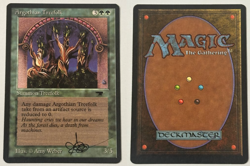MTG Black Signed Antiquities ATQ Argothian Treefolk MINT - Image 1