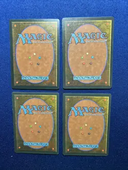 MTG PLAYSET of FOUR 4th Ed Verduran Enchantress 2 M/NM 2 LP 1995 release - Image 2