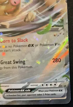 Slaking EX 147/191 Double Rare Scarlet & Violet: Surging Sparks Pokemon TCG - Image 5