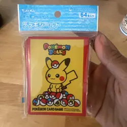 Pokemon TCG Center Sleeves Pack of 64 Sealed - Protector Pichu Pokemon Dolls - Image 1
