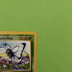 Pokemon Jungle 'D' Edition Error Butterfree 33/64 1st Edition Uncommon - Image 4