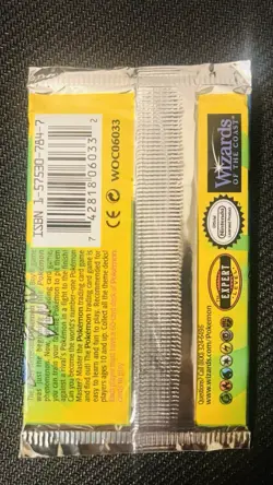 1999 Pokemon Base Set Unlimited Booster Pack Venusaur WOTC Factory Sealed - Image 2
