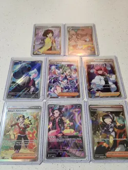 Pokemon Tcg Waifu Trainer Lot Destined Rivals Surging Sparks & More! - Image 1