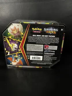 Pokemon TCG Shining Fates Tin Eldegoss V SEALED new booster packs shiny promo 728192527081 - Image 2