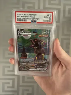 Umbreon VMAX 215/203 | Full Alt Art | Holo | Pokemon Evolving Skies | PSA 10 - Image 2