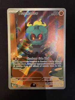 Pokemon TCG - Marshadow 146/132 - Mega Evolution Illustration Rare - MINT - Image 1