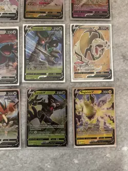 Pokemon TCG Lot of 19 Full Art V Holo Rares - Near Mint Condition - Image 4