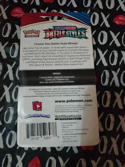 Pokemon Battle Styles Checklane Blister Pack With Charmander Promo (SWSH092) New 728192526978 - Image 2