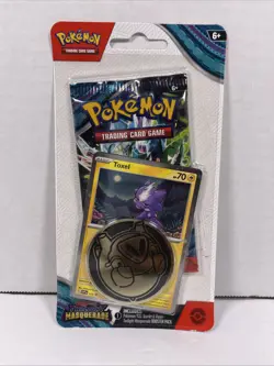 Twilight Masquerade Pokemon TCG Scarlet & Violet Booster Pack (Toxel) 820650853319 - Image 1