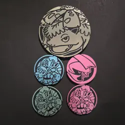 Pokemon Theme Deck COINS LOT 5 - Image 1