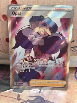 Opal (Full Art) 184/185 Pokemon TCG Vivid Voltage Holo Trainer - Image 1