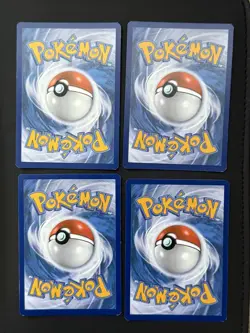(x4) Pokemon Water Energy 2013 Blue Reverse Holo - Image 2