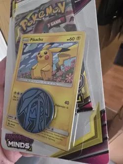 Pokemon Sun & Moon Unified Minds Checklane Blister w/ Pikachu Promo Sealed - Image 3