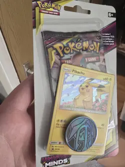 Pokemon Sun & Moon Unified Minds Checklane Blister w/ Pikachu Promo Sealed - Image 5