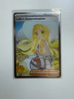 Pokemon Lillie’s Determination SIR Mega Evolution 184/132 - Image 1