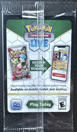 Pokemon Prismatic Evolutions Leafeon ex 006/131 Surprise Box Stamp Promo Sealed - Image 2