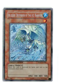 BLIZZED, DEFENDER OF THE ICE BARRIER HA01-EN001 LIMITED EDITION Yugioh - Image 1