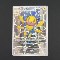 Pokemon TCG Card Galvantula 117/086 White Flare Illustration Rare - NM - Image 1