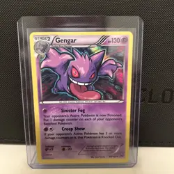 Pokemon Gengar Holo Rare TCG Card 60/162 XY Breakthrough - Image 1