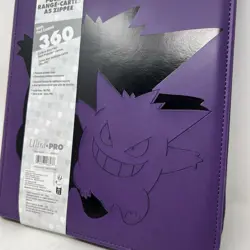 Pokemon TCG Card Game Elite Gengar 9-Pocket Zippered PRO Binder Collection - Image 5