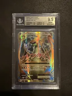 Pokemon TCG Mega Charizard EX XY Evolutions #101 Full Art Card BGS 9.5 - Image 1