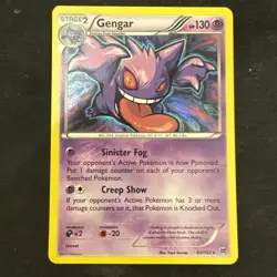 Pokemon Gengar Holo Rare TCG Card 60/162 XY Breakthrough - Image 1