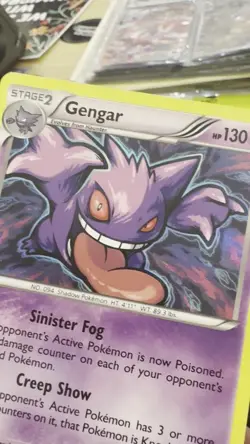 Pokemon Gengar Holo Rare TCG Card 60/162 XY Breakthrough - Image 2