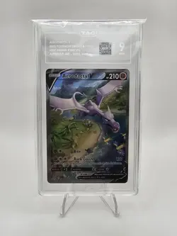 Aerodactyl V Alternate Art #180/196 Ultra Rare Pokemon Card Mint 9 Lost Origin - Image 2