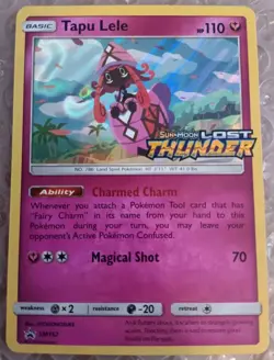 Pokemon Cards Tapu Lele SM152 Holo Promo Lost Thunder STAMPED - (LP) - Image 1