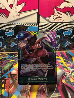 Dracule Mihawk (Illustration Box Vol.4) ST12-003 One Piece Promotion Cards Foil - Image 1