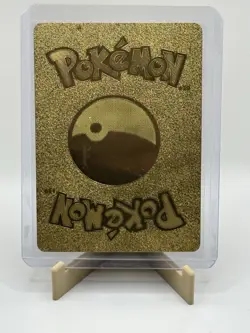 Mewtwo GX Gold Foil Textured Display Pokemon Card NM/M - Image 2