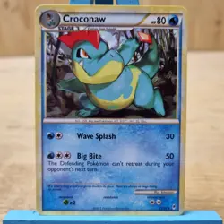 Croconaw 41/95 Call Of Legends Heart Gold Soul Silver Pokemon Card - Image 1
