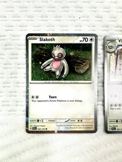 Pokemon TCG - COSMO FOIL PROMO Cards - Slaking + Vigoroth + Slakoth NM/M - Image 5