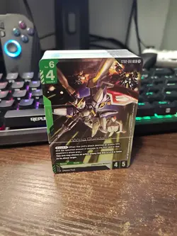 Gundam Card Game Starter Deck Wings Of Advance, OPEN, UNPLAYED, PROMOTIONAL CARD - Image 1