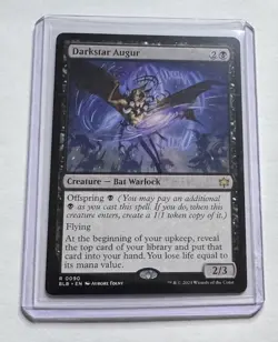 Darkstar Augur #90 Bloomburrow Rare Creature MTG NM/M - Image 1
