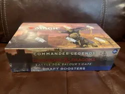 Magic: the Gathering Commander Legends Battle for Baldurs Gate Draft Booster Box - Image 1