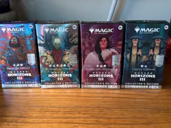 (Set of 4) *Collector's Edition* Commander Decks Modern Horizons 3 MH3 M3C MTG - Image 1