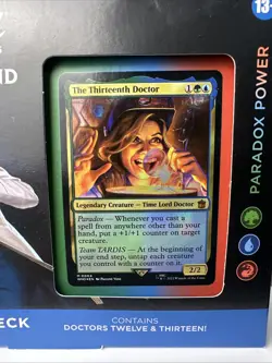 MTG Universes Beyond Doctor Who Commander Deck - Paradox Power - New! Sealed! - Image 2