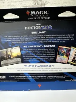 MTG Universes Beyond Doctor Who Commander Deck - Paradox Power - New! Sealed! - Image 5