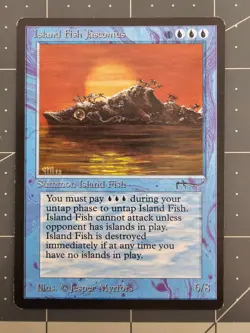 MTG ⭐ Arabian Nights ⭐ Island Fish Jasconius ⭐ Vintage Legacy ⭐ NM - Image 1