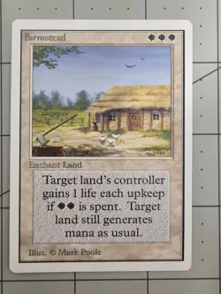 MTG ⭐ Unlimited ⭐ Farmstead ⭐ Vintage Legacy ⭐ NM - Image 1