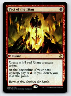 Pact of the Titan R Time Spiral: Remastered # 179 NM Foil - Image 1