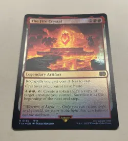 The Fire Crystal Final Fantasy Foil - Image 2