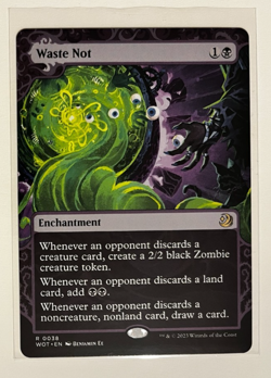 MTG - Wilds of Eldraine Enchanted Tales - Waste Not - Rare 0038 - Image 1
