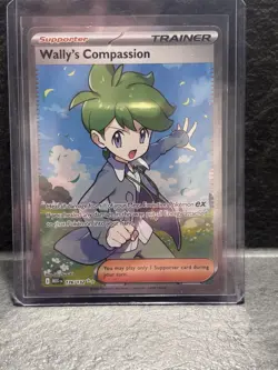 Wally's Compassion 176/132 - Mega Evolution - Pokemon Card - Near Mint - Image 1