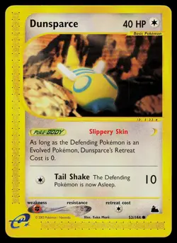Pokemon Card - Dunsparce Skyridge 53/144 Common - Image 1
