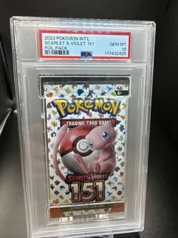 PSA 10 GEM MINT Scarlet & Violet 151 SEALED Booster Pack Pokemon - Image 1