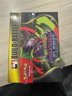 Pokemon Mega Evolution Phantasmal Flames x 10 Build and Battle IN HAND 🤚 - Image 5