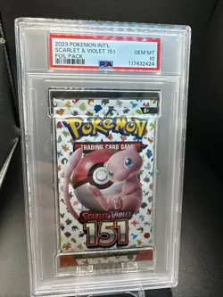 PSA 10 GEM MINT Scarlet & Violet 151 SEALED Booster Pack Pokemon - Image 1