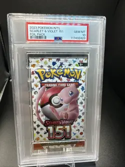 PSA 10 GEM MINT Scarlet & Violet 151 SEALED Booster Pack Pokemon - Image 1